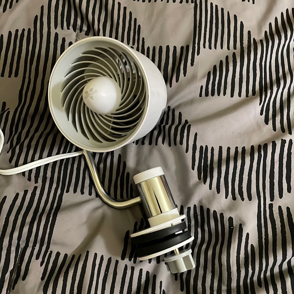 Small desk (clip on) Vornado desk Fan